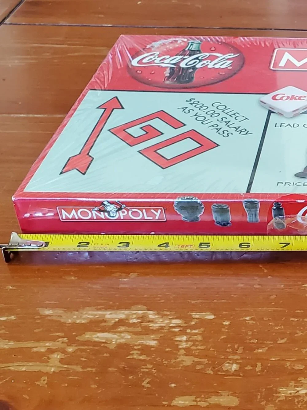 Monopoly Coca-Cola Collector's Edition Board Game Vintage 1999 NIB